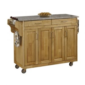 Homestyles Furniture - Create-a-Cart Brown Kitchen Cart - 9200-1013