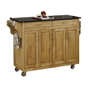 Homestyles Furniture - Create-a-Cart Brown Kitchen Cart - 9200-1014