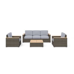 Homestyles Furniture - Boca Raton Outdoor Sofa Set - 6801-30-11D-21