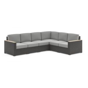 HomeStyles Furniture - Outdoor 6 Seat Sectional - 6801-42