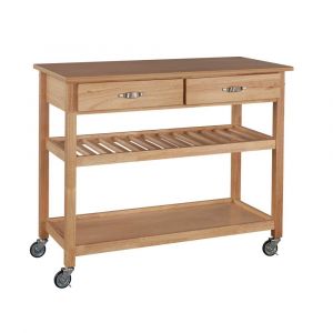 Homestyles Furniture - General Line Brown Kitchen Cart - 5216-95