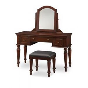 Homestyles Furniture - Lafayette Brown Vanity Set - 5537-72