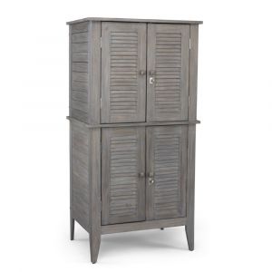 Homestyles Furniture - Maho Gray Storage Cabinet - 5664-27