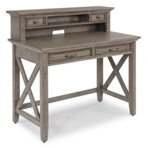 Homestyles - Mountain Lodge Gray Desk with Hutch - 5525-162