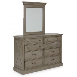 Homestyles - Mountain Lodge Gray Dresser with Mirror - 5525-74