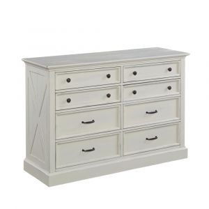 Homestyles Furniture - Seaside Lodge White Dresser - 5523-43