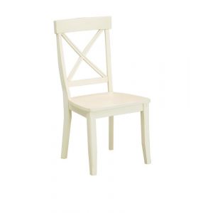 Homestyles Furniture - Warwick White Side Chair - (Set of 2) - 5177-802