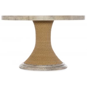 Hooker Furniture - Amani 48in Round Pedestal Dining Table - 1672-75203-80