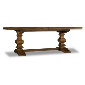 Hooker Furniture - Archivist Trestle Table w/2-18in Leaves - 5447-75206