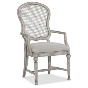 Hooker Furniture - Boheme Gaston Metal Back Arm Chair - 5750-75401-LTWD
