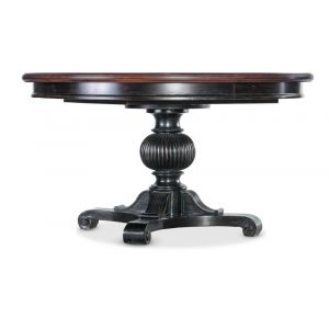 Hooker Furniture - Charleston Round Pedestal Dining Table w/1-20in leaf - 6750-75203-00
