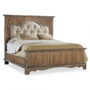 Hooker Furniture - Chatelet California King Upholstered Mantle Panel Bed - 5300-90860