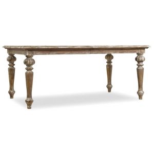 Hooker Furniture - Chatelet Rectangle Leg Dining Table with Two 18'' Leaves - 5300-75200