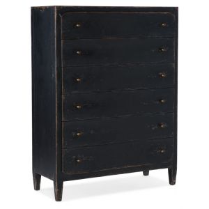 Hooker Furniture - Ciao Bella Six - Drawer Chest - Black - 5805-90010-99