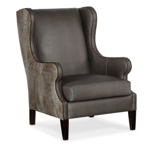 Hooker Furniture - Club Chair w/ Faux Croc - CC321-099