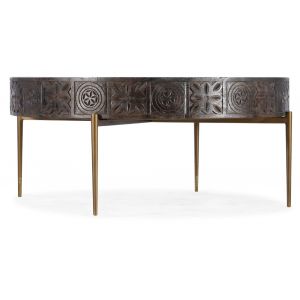 Hooker Furniture - Commerce & Market Carved Round Cocktail Table - 7228-80030-85
