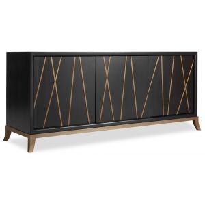 Hooker Furniture - Entertainment Console 64in - 5518-55464-BLK