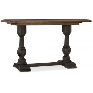 Hooker Furniture - Hill Country Balcones 60in Friendship Table w/2-12in Leaves - 5960-75206-BRN