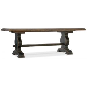 Hooker Furniture - Hill Country Bandera 86in Table w/2-18in Leaves - 5960-75200-BRN