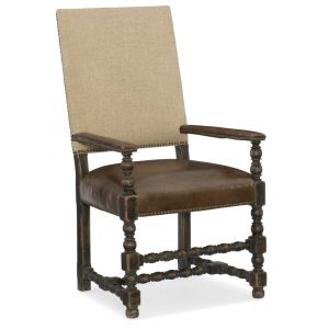 Hooker Furniture - Hill Country Comfort Upholstered Arm Chair - 5960-75400-BLK