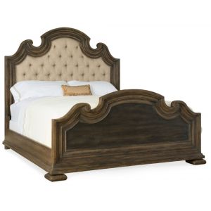 Hooker Furniture - Hill Country Fair Oaks California King Uph Bed - 5960-90860-MULTI