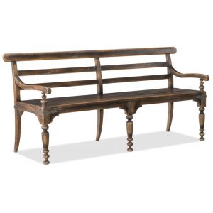 Hooker Furniture - Hill Country Helotes Dining Bench - 5960-75315-BRN