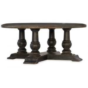 Hooker Furniture - Hill Country Medina Round Cocktail Table - 5960-80111-MULTI