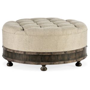 Hooker Furniture - La Grange Giddings Round Upholstered Cocktail Table - 6960-50001-89