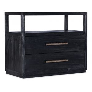 Hooker Furniture - Linville Falls Shou Sugi Ban Two Drawer Nightstand - 6150-90016-99