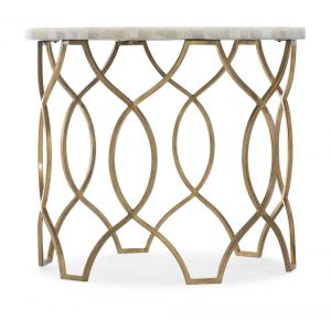 Hooker Furniture - Melange Corrina Round Lamp Table - 5952-80116-02
