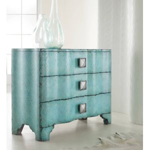 Hooker Furniture - Melange Turquoise Crackle Chest - 638-85016