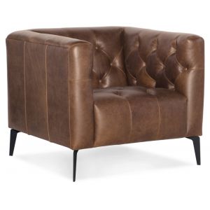Hooker Furniture - Nicolla Leather Stationary Chair - SS637-01-089