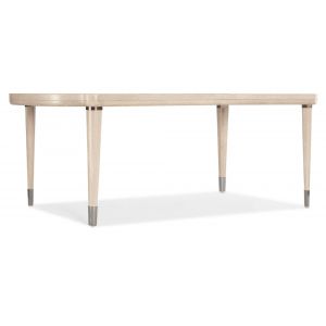 Hooker Furniture - Nouveau Chic Rectangle Dining Table w/1-22in Leaf - 6500-75200-80