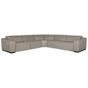 Hooker Furniture - Opal 5 Piece Sectional with 2 Power Recliners & Power Headrest - SS602-G5PS-091