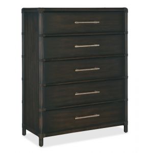 Hooker Furniture - Retreat Pole Rattan Five-Drawer Chest - 6950-90210-99