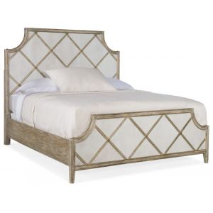 Hooker Furniture - Sanctuary Diamont King Panel Bed - 5875-90366-95
