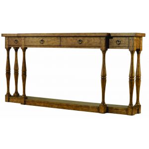 Hooker Furniture - Sanctuary Four-Drawer Thin Console - Drift - 3001-85001