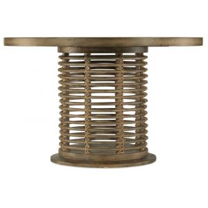 Hooker Furniture - Sundance 48in Rattan Round Dining Table - 6015-75203-89