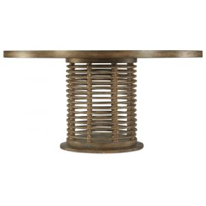 Hooker Furniture - Sundance 60in Rattan Round Dining Table - 6015-75213-89