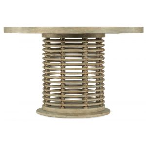 Hooker Furniture - Surfrider 48in Rattan Round Dining Table - 6015-75203-80
