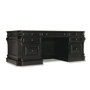 Hooker Furniture - Telluride 76'' Executive Desk w/Leather Panels - 370-10-363
