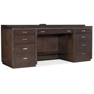 Hooker Furniture - Work Your Way House Blend Computer Credenza - 5892-10464-85