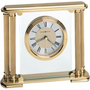 Howard Miller - Athens Polished Brass Table Top Clock - 613627