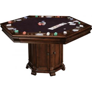 Howard Miller - Niagara Game Table Rustic Cherry - 699013