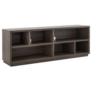 Hudson & Canal - Bowman Rectangular TV Stand for TV's up to 75