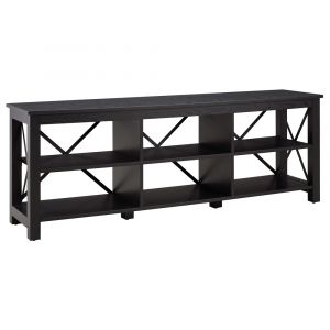 Hudson & Canal - Sawyer Rectangular TV Stand for TV's up to 75