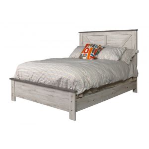 Ideaitalia Furniture - Seashell&Oak - Queen Bed - AD3QHB_AD3QFB_AD3QRS