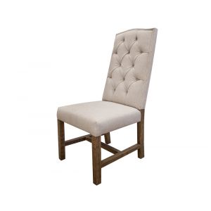 IFD - Aruba Upholstered Chair w/Tufted Back (Set of 2) - IFD7331CHR