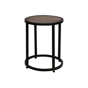 IFD - Blackburn - Copper Top & Iron Base End Table - IFD7782END