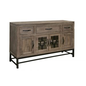 IFD - Blacksmith - 3 Drawer & 4 Doors Console - IFD2321CNS